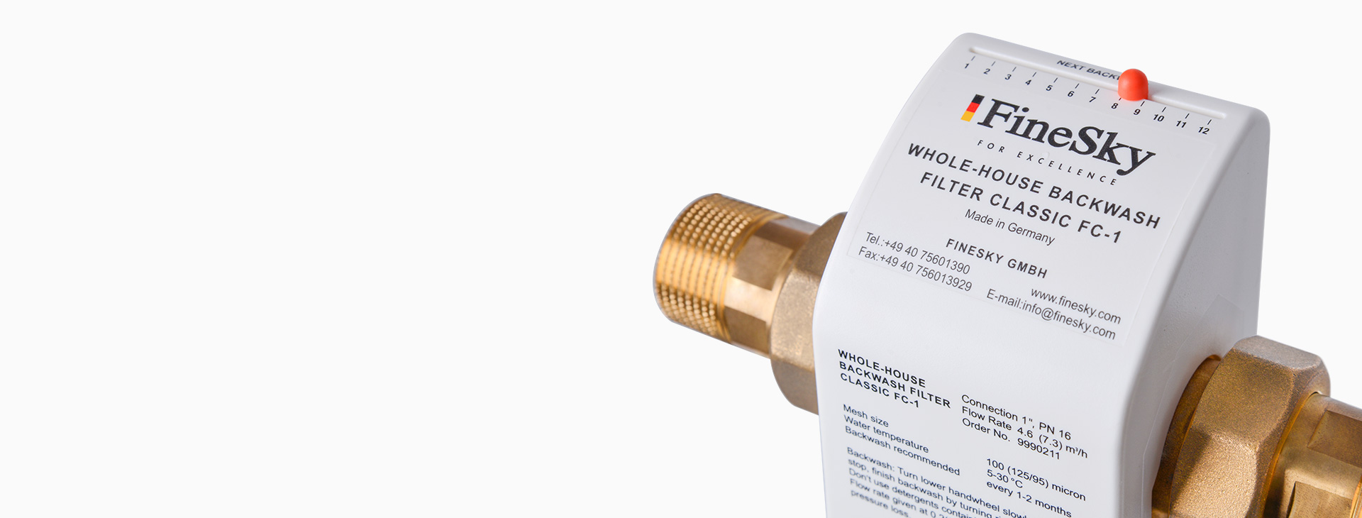 <h4>守護(hù)全屋涉水家電<br></h4>
<p>前置過濾器安裝在自來水入戶處，從源頭改善家庭供水系統(tǒng)，防止雜質(zhì)堵塞，延長涉水家電使用壽命。</p>