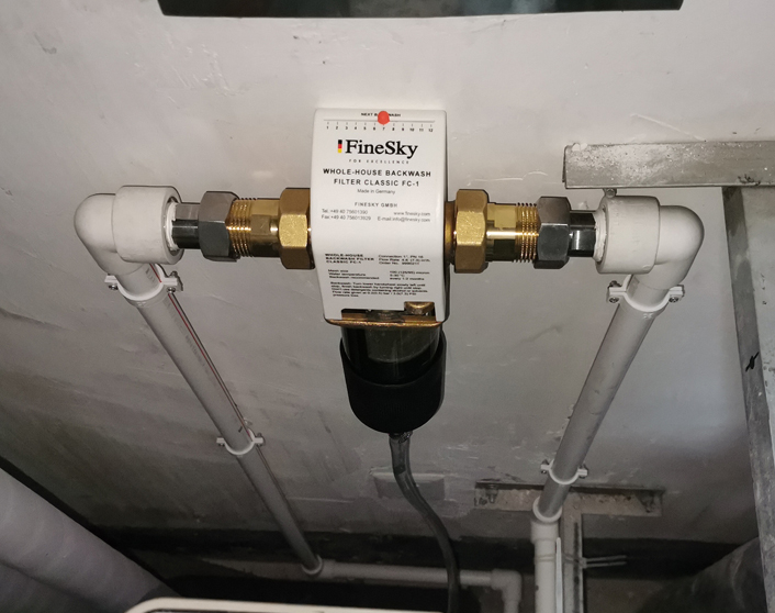 深圳福田嘉洲華苑_安裝中央前置過濾器與RO反滲透凈水器(圖2) 124 (2).jpg